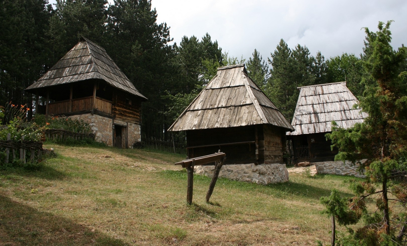 The Open Air Museum `Staro Selo` Sirogojno - Palisad